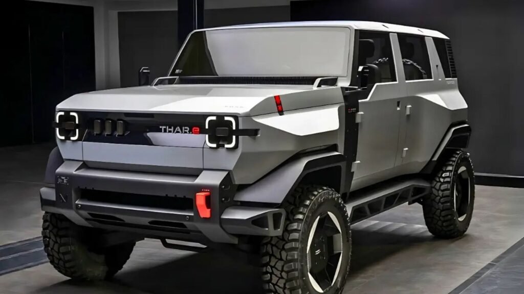 Mahindra Vision T Electric Concept Unvealed - Is This The New Thar EV?
