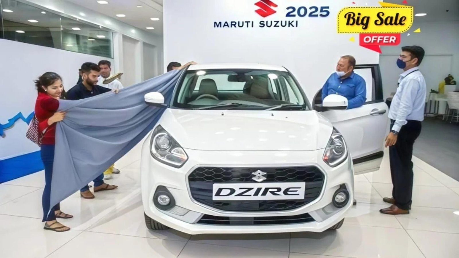 Maruti Dzire 2025: Stunning New Look, 24 km/l Mileage & ₹7,999 EMI Offer