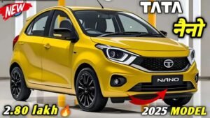 Tata Nano 2025 Returns – Affordable Family Car with 40 KMPL Fuel Efficiency at Just ₹1.45 Lakh