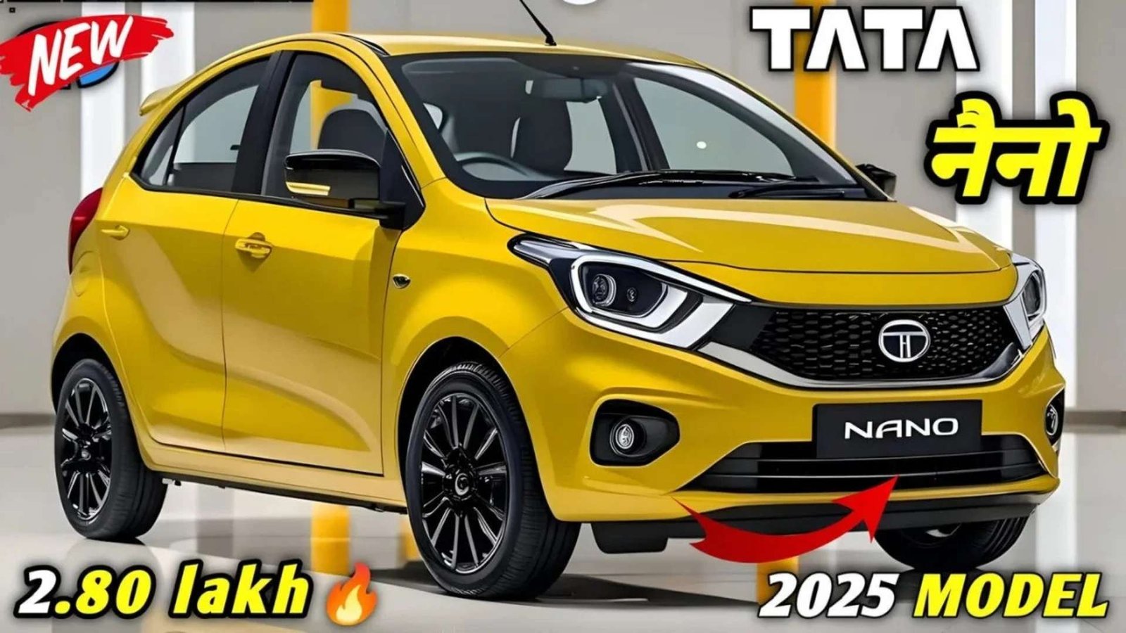 Tata Nano 2025 Returns – Affordable Family Car with 40 KMPL Fuel Efficiency at Just ₹1.45 Lakh