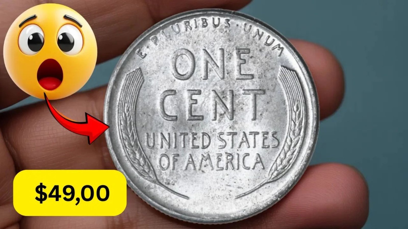 The Lincoln Wheat Penny Valued at $49,00,